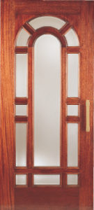 Arched door panels
